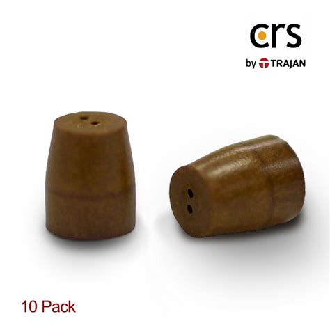 Trajan CRS 212124 Vespel 1/16" GC Ferrule 0.4mm ID Long 2 hole