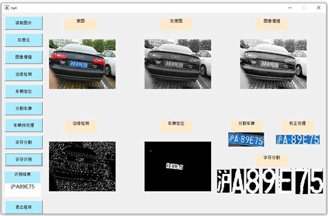 【B55】基于Matlab BP神经网络汽车牌照识别和分类方法(GUI界面)-车牌识别-索炜达电子