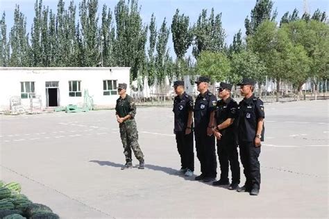喀什疆南保安服务有限责任公司慰问武警喀什支队教导队|新疆维吾尔自治区保安协会-新疆保安协会