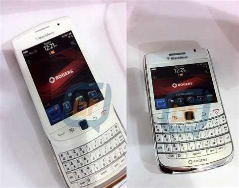White BlackBerry Bold 9780 and Torch 9800 Dummies Show up at Rogers