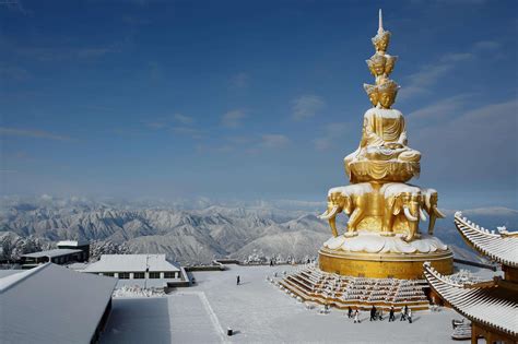 这个角度下的佛教四大名山 你可能从未见过_凤凰网