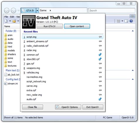 How to use OpenIV “mods” folder and keep your original GTA V files safe ...