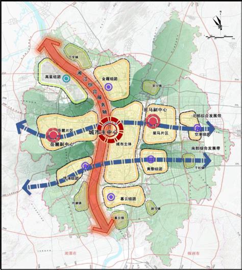 长沙市城市总体规划设计ppt方案[原创]