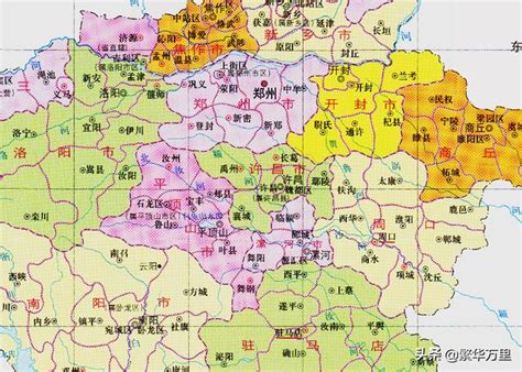 漯河市行政区划地图：漯河辖3个区、2个县分别是哪些？
