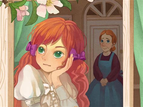 《绿山墙的安妮》（Anne of Green Gables）系列插图全_AmyZou-站酷ZCOOL