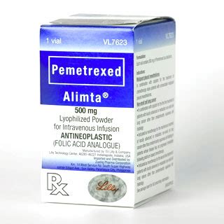 Alimta Pemetrexed Injection, Packaging Type : glass Bottle at Rs 2,985 ...