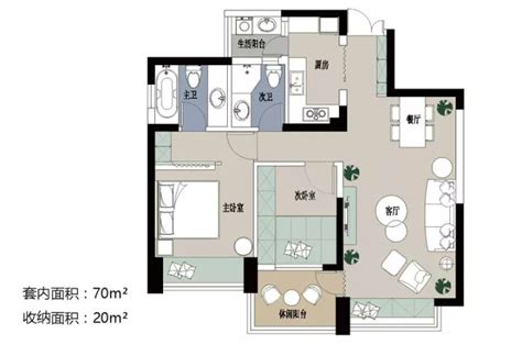 现代风格小户型单身公寓设计CAD施工图（含效果图）-住宅装修-筑龙室内设计论坛