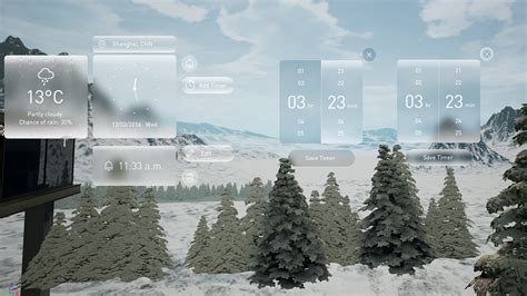 几种天气时钟方案|UI|图标|上官绿豆 - 原创作品 - 站酷 (ZCOOL)