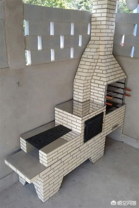 无烟柴火灶设计图图片