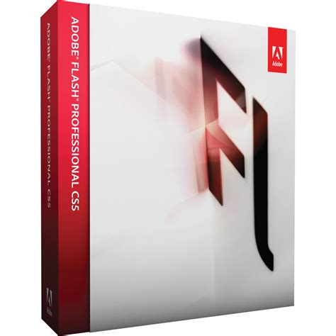 Adobe Flash Professional CS5 Software for Windows 65074656 B&H