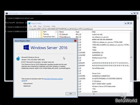 Windows Server 2016:10.0.15063.483.rs2 release svc escrow.170706-2006 ...
