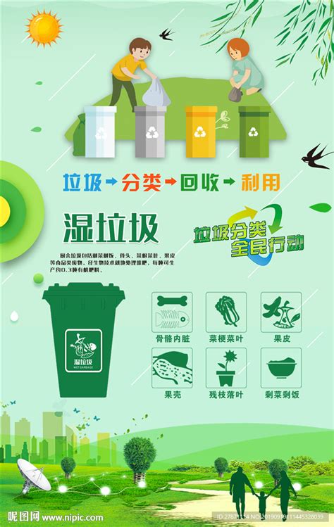 垃圾分类海报_素材中国sccnn.com