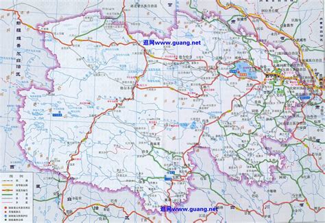 中华人民共和国分省系列地图:青海省地图图册_360百科