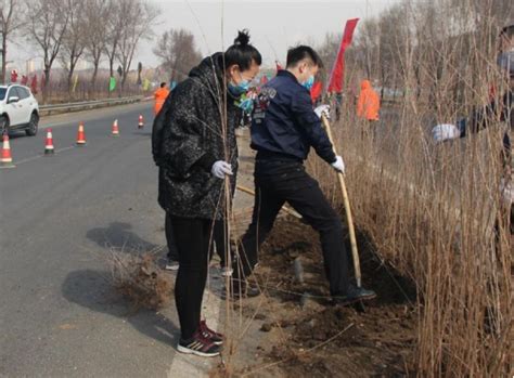 坚持绿色发展 共建美好家园 辽源交通局开展路树补植活动-中国吉林网