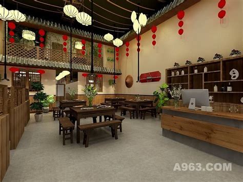 熊攀云-贵阳花果园(同一首锅)烙锅店 - 餐饮空间 - 熊攀云设计作品案例
