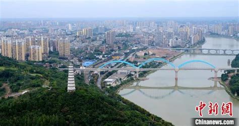 空中聚焦成渝主轴线上的城市——四川内江