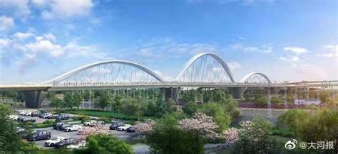 郑州北三环新建彩虹桥施工迎来最新进展！主桥钢箱梁顺利合龙-大河网