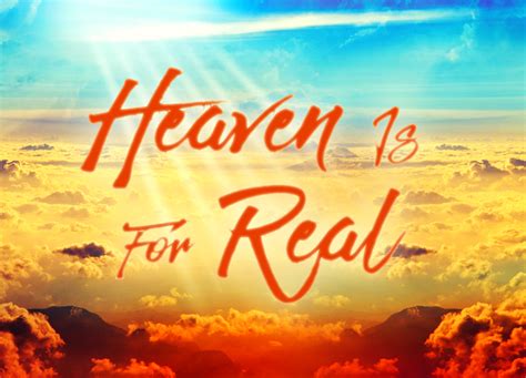3 Heavens: Heaven is a REAL place - Julie Sanders