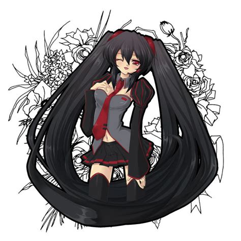 V家杂音未来(黑初音)图片