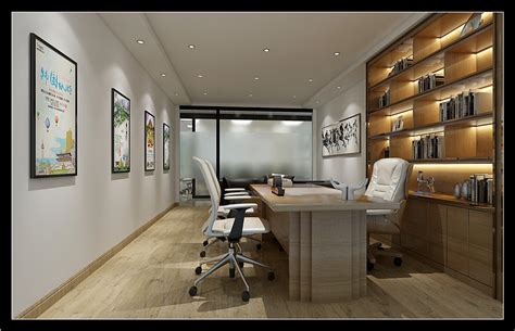 郑州老板办公室装修设计-办公室这样装修更显高雅_