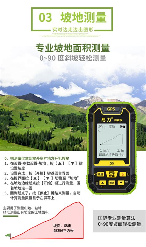 高精度手持GPS土地面积测量仪（1004）-物联芯城-专注物联网领域的供应链服务