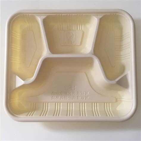 Disposable 4 compartment lunch box 一次性四格饭盒