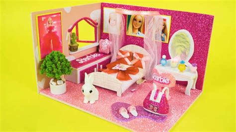 DIY芭比娃娃玩具迷你房间，非常漂亮，小朋友都喜欢