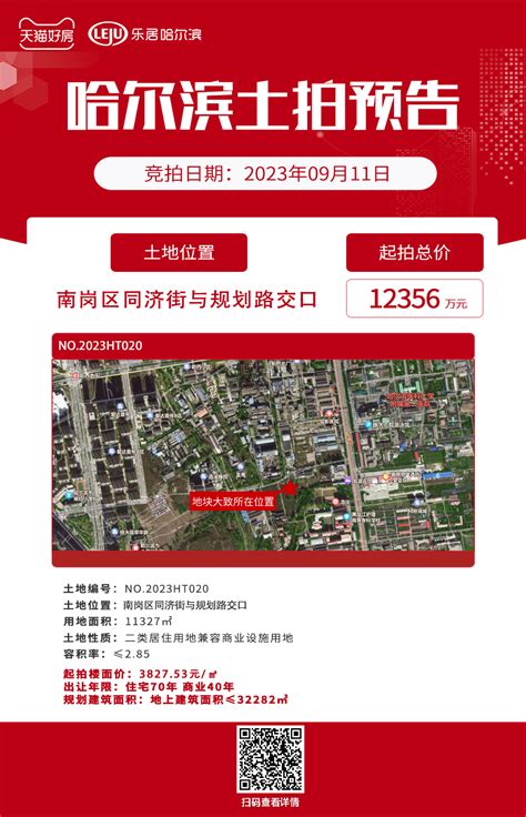 土拍预告丨邻近医院、地铁口！南岗区学府路沿线商住地块挂牌出让_中金在线财经号