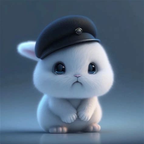 可爱女生头像大白兔奶糖女孩图片