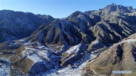 Winter scenery of Helan Mountain in NW China - China.org.cn