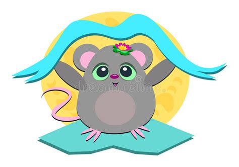 Mouse Holding a Sign stock vector. Illustration of cartoon - 21356520
