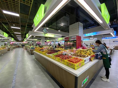 农贸市场效果图图片