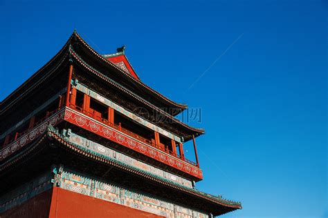 中国古建筑北京鼓楼高清图片下载-正版图片500617116-摄图网