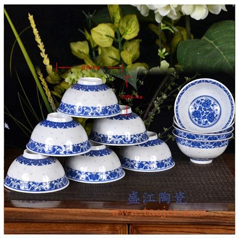 景德镇陶瓷碗复古风司马光5英寸饭碗家用骨瓷餐具单个中式釉上彩-淘宝网