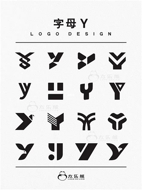 300个字母Y的logo设计（二）