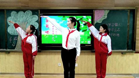 《生长吧》手语舞动作示范 济宁高新区第五中学