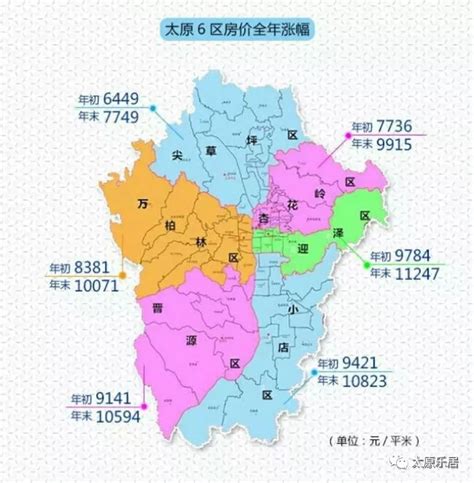 太原行政区划图图片