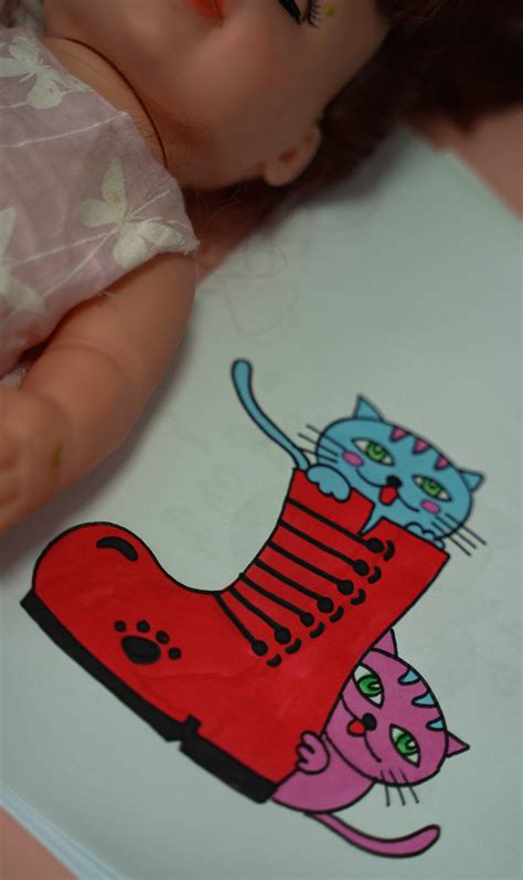 一二三年级孩子超简单的手绘画 趣味彩色简笔画小猫的画法 丫丫小报