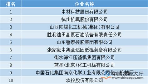 中国化工企业排名前十_报告大厅