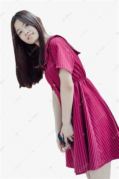 甜美女生歪头笑头像
