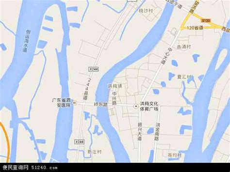 洪梅镇地图 - 洪梅镇卫星地图 - 洪梅镇高清航拍地图