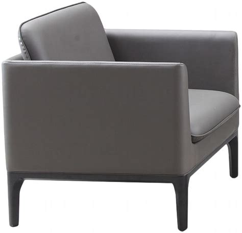 高端商务办公沙发会客接待沙发北欧布艺办公室沙发组合现代简约-美间设计