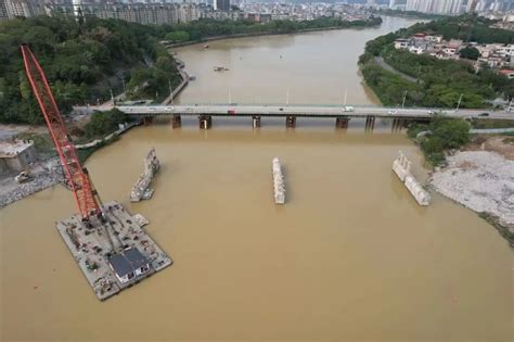 广州增城：雁塔大桥拆除重建工程有最新进展