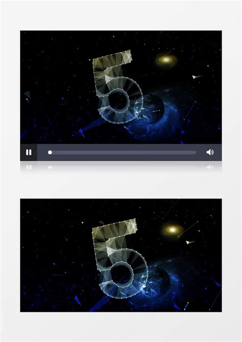 蓝色星空企业年会宣传5秒倒计时EDUIS模板下载_年会_图客巴巴