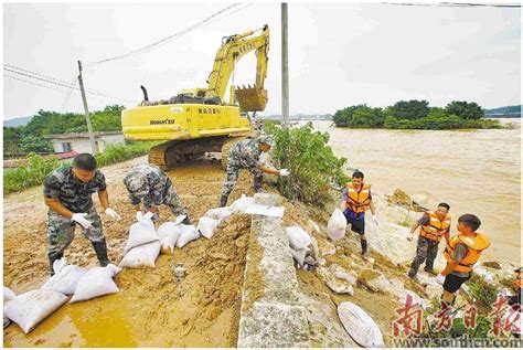强降水致广东清远桥梁被洪水冲断-首页-中国天气网