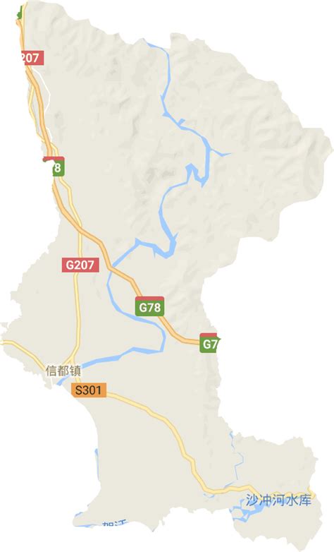 广西贺州八步区信都镇地图 -手机版