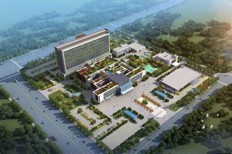 新院规划鸟瞰图 - 医院环境 - 丹阳市人民医院