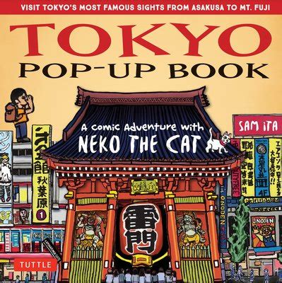 【Pop-Up】Tokyo Book: A Comic Adventure with Neko the Cat，【立体书】东京：与Neko猫的 ...
