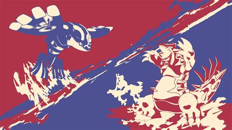 Kyogre And Groudon Wallpaper