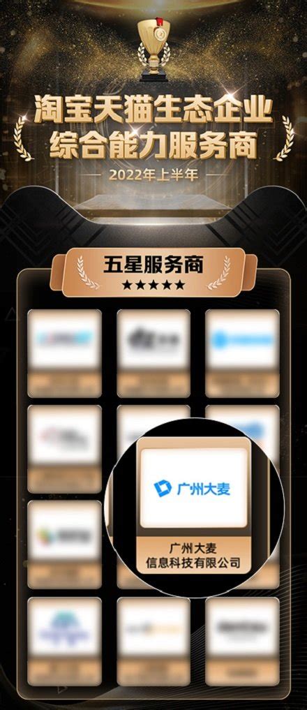 实力加冕，广州大麦蝉联天猫五星级服务商_凤凰网